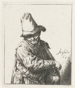 Lierdraaier door Adriaen van Ostade
