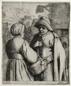 Man en Vrouw in Gesprek