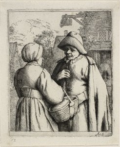 Man en Vrouw in Gesprek