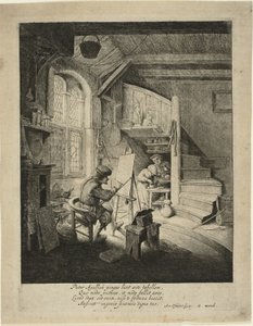 De Schilder door Adriaen van Ostade
