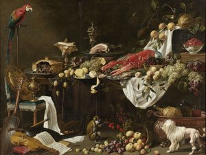 Banket Stilleven door Adriaen van Utrecht