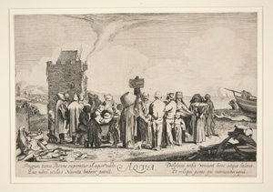 Aqua, uit de set van De vier elementen door Adriaen van de Velde