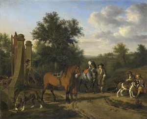 De Jachtpartij, 1669