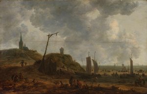 Het strand van Katwijk