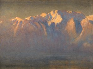 Mont Blanc door Adrian Scott Stokes