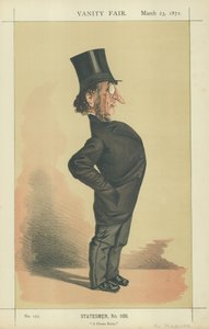 Mr John Francis Maguire (kleurenlitho)