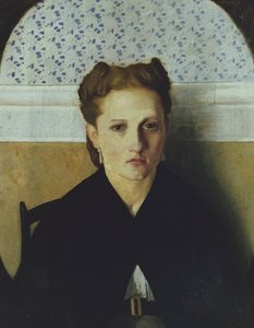 Portret van de vrouw van de kunstenaar