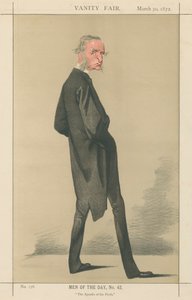 De apostel van het vlees, Canon Kingsley (Vanity Fair-serie) door Adriano Cecioni