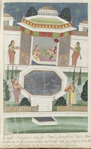 De eerste koningin van de Mogol Aurangzeb door Adrianus Canter Visscher