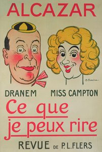Ik kan lachen, Alcazar-poster