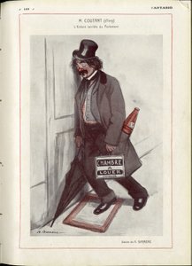 Illustratie van A Barrere (1874-1931) in "Fantasio" - Controleer data - Coutant Jules