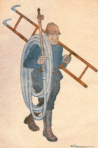 Joseph NOULENS (1864-1944), Franse politicus. Tekening door Adrien Barrere (1874-1931) voor FANTASIO, Nummer 204 van 15 april