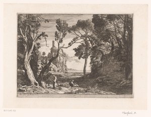 De heremiet door Adrien Manglard