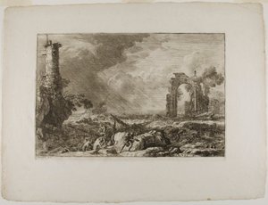 Het schipbreuk door Adrien Manglard