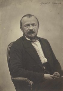 Portret van Gérard de Nerval 1808-1855, 1854