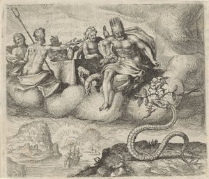 Fabel van Jupiter en de slang