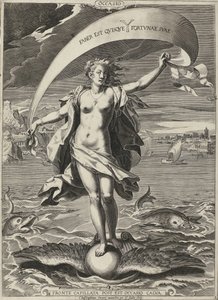 Gelegenheid / Occasio door Egidius  Sadeler (II)