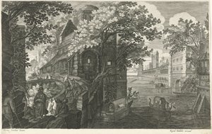 Gondels op een kanaal