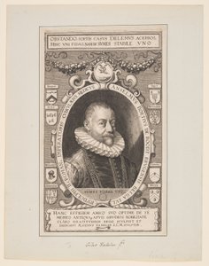 Anselm Boethius de Boodt, lijfarts van Rudolph II door Aegidius Sadeler II