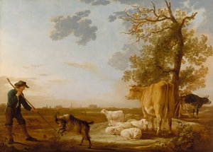 Landschap met vee door Aelbert Cuyp