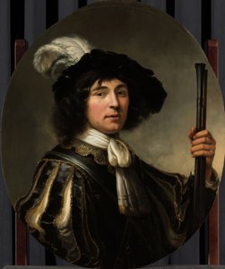Portret van een jonge man door Aelbert Cuyp