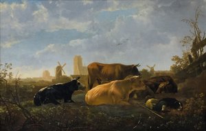 De kleine Dort, c.1650-52 door Aelbert Cuyp