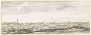 Gezicht op Den Haag door Aelbert Cuyp