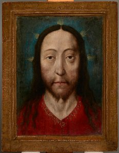 Christus, Salvator Mundi door Aelbrecht Bouts
