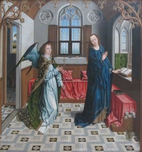 Duits: Verkündigung an Maria Annunciation.