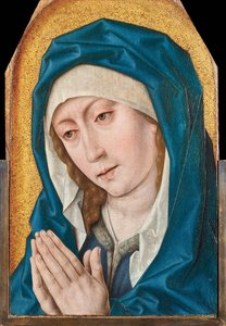 Mater Dolorosa, ca. 1495 door Aelbrecht Bouts