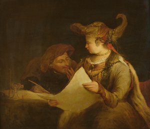 Esther en Mordechai, c.1685
