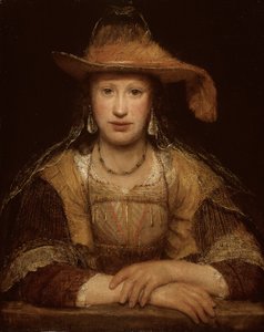 Portret van een Jonge Vrouw, c.1690