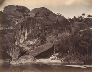 Hisiu Peak, ca. 1869 door Afong Lai