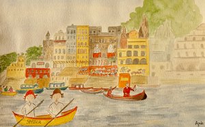 De reis, Varanasi