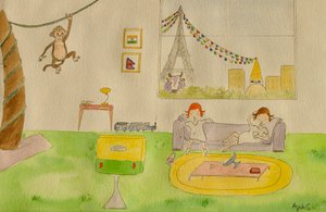 De reis, het einde, 2015 door Agnes Girardon