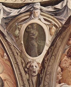 Allegorieën van de Kardinale Deugden. Fresco