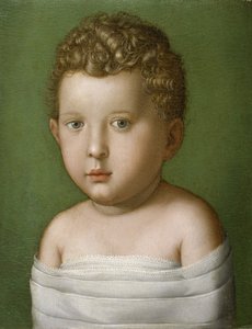 Portret van een Jongetje door Agnolo Bronzino