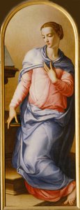 Maagd Annunciate, 1540-1545 door Agnolo Bronzino