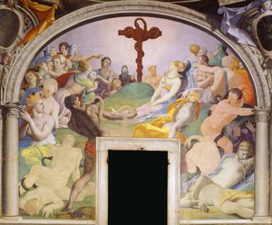 De koperen slang door Agnolo Bronzino