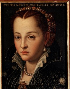 Portret van Lucrezia de Medici (1545-1561)