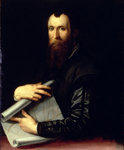 Portret van de ingenieur Luca Martini door Agnolo Bronzino