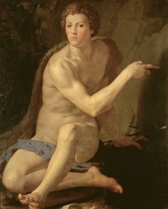 Sint Johannes de Doper door Agnolo Bronzino