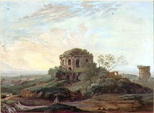 Tempel van Tosse, Tivoli door Agostino Aglio