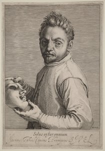  door Agostino Carracci