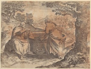  door Agostino Carracci