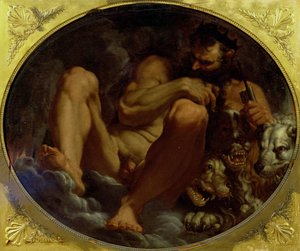 Pluto door Agostino Carracci