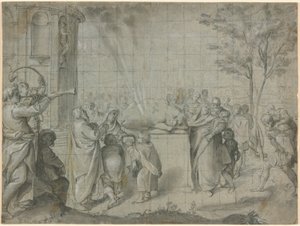 Het offer van Pelias aan Neptunus