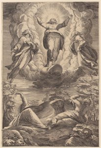  door Agostino Carracci