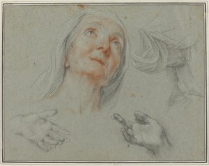 Studies voor Sint Anna in "Opvoeding van de Maagd"