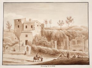 Hermitage van Madonna della Stella, 1833 door Agostino Tofanelli